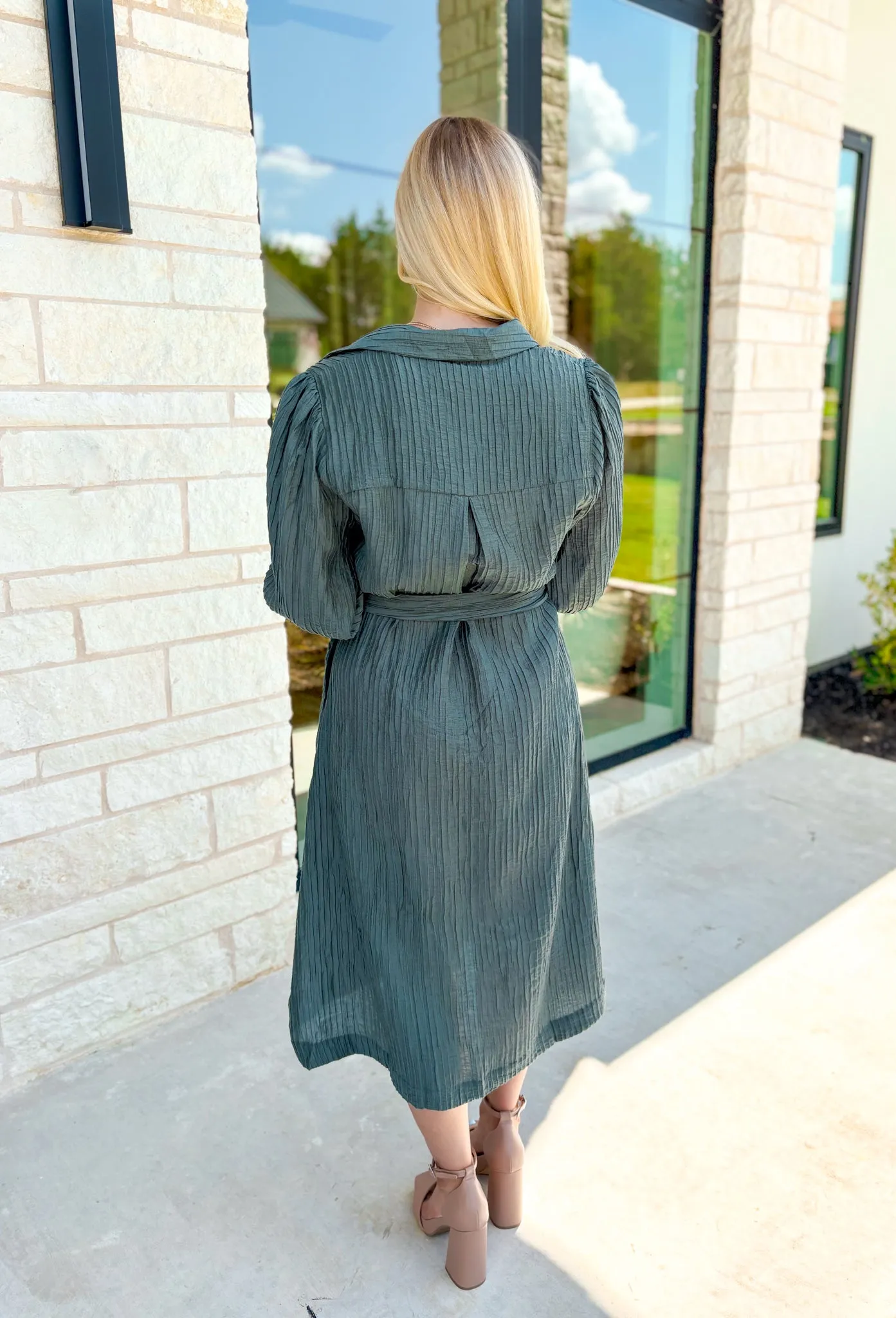 This Time Around Midi Dress