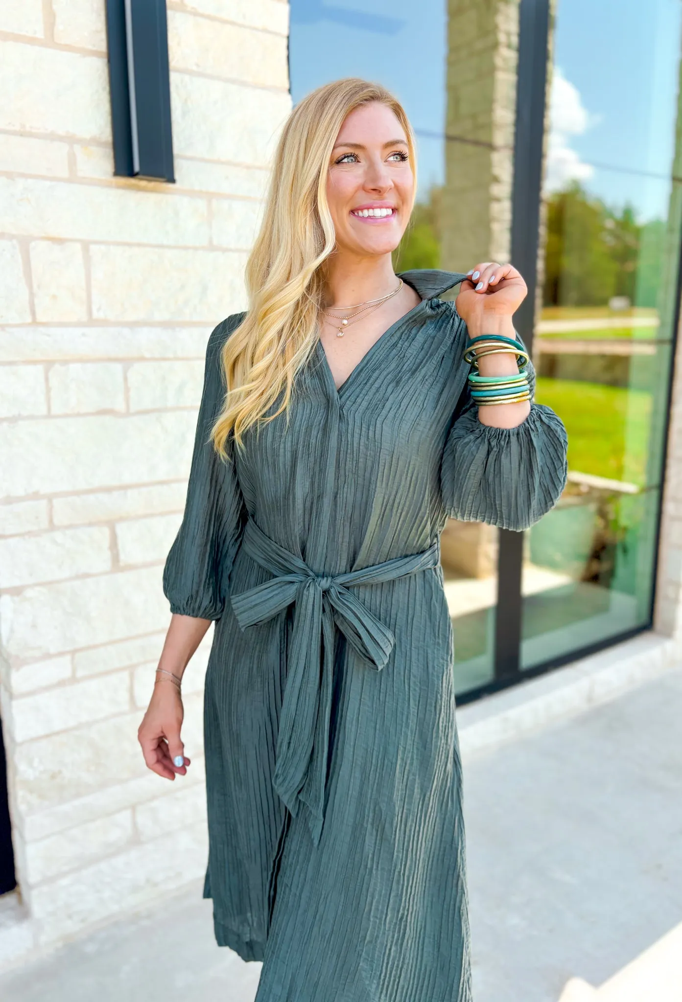 This Time Around Midi Dress