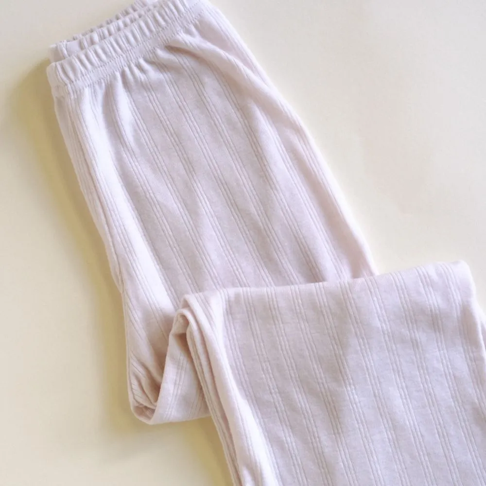 Tothemoon ☾ - Wide pants - 100% Wool - Moonbeam