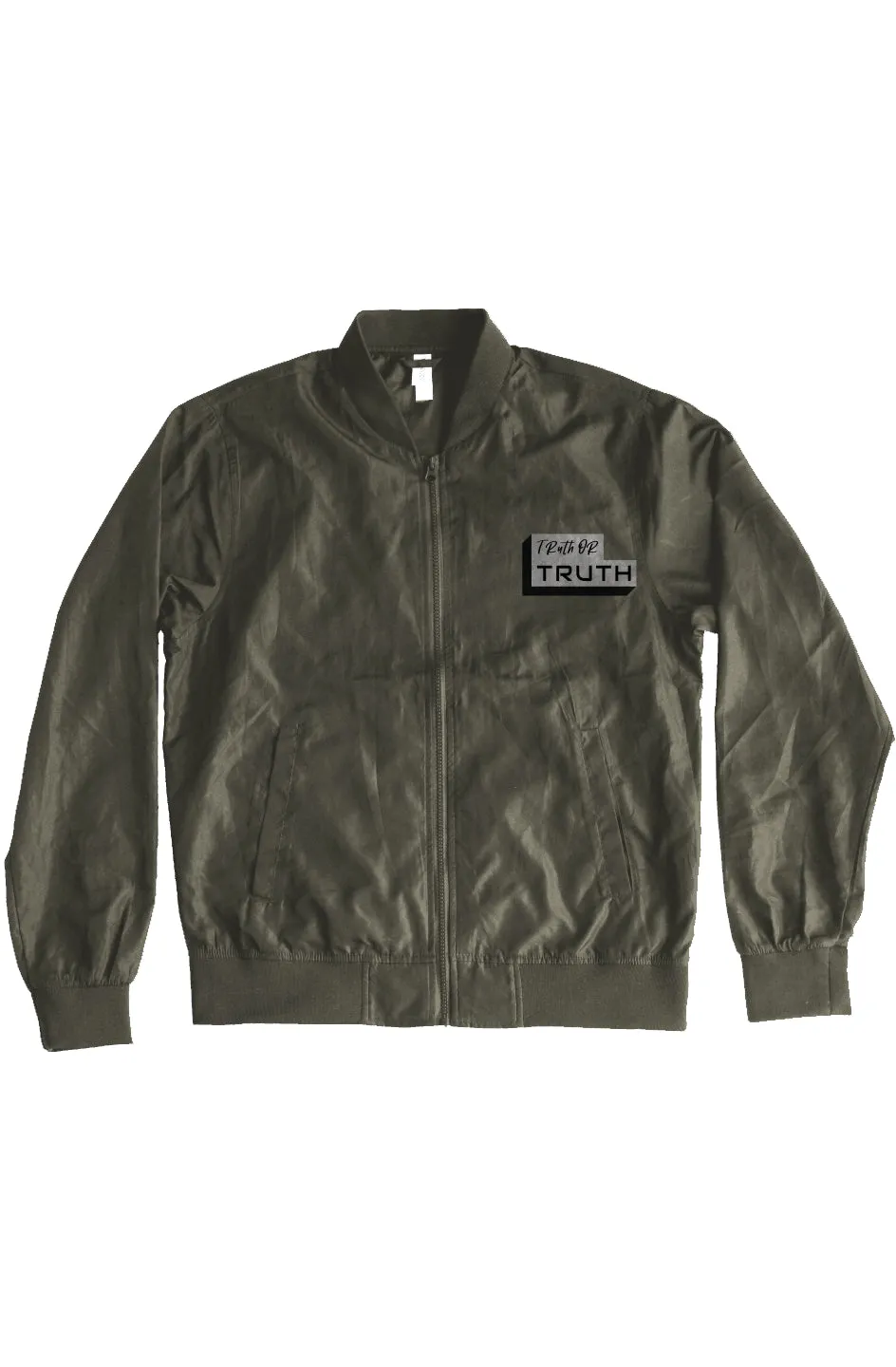Truthortruth Logo Lightweight Bomber Jacket