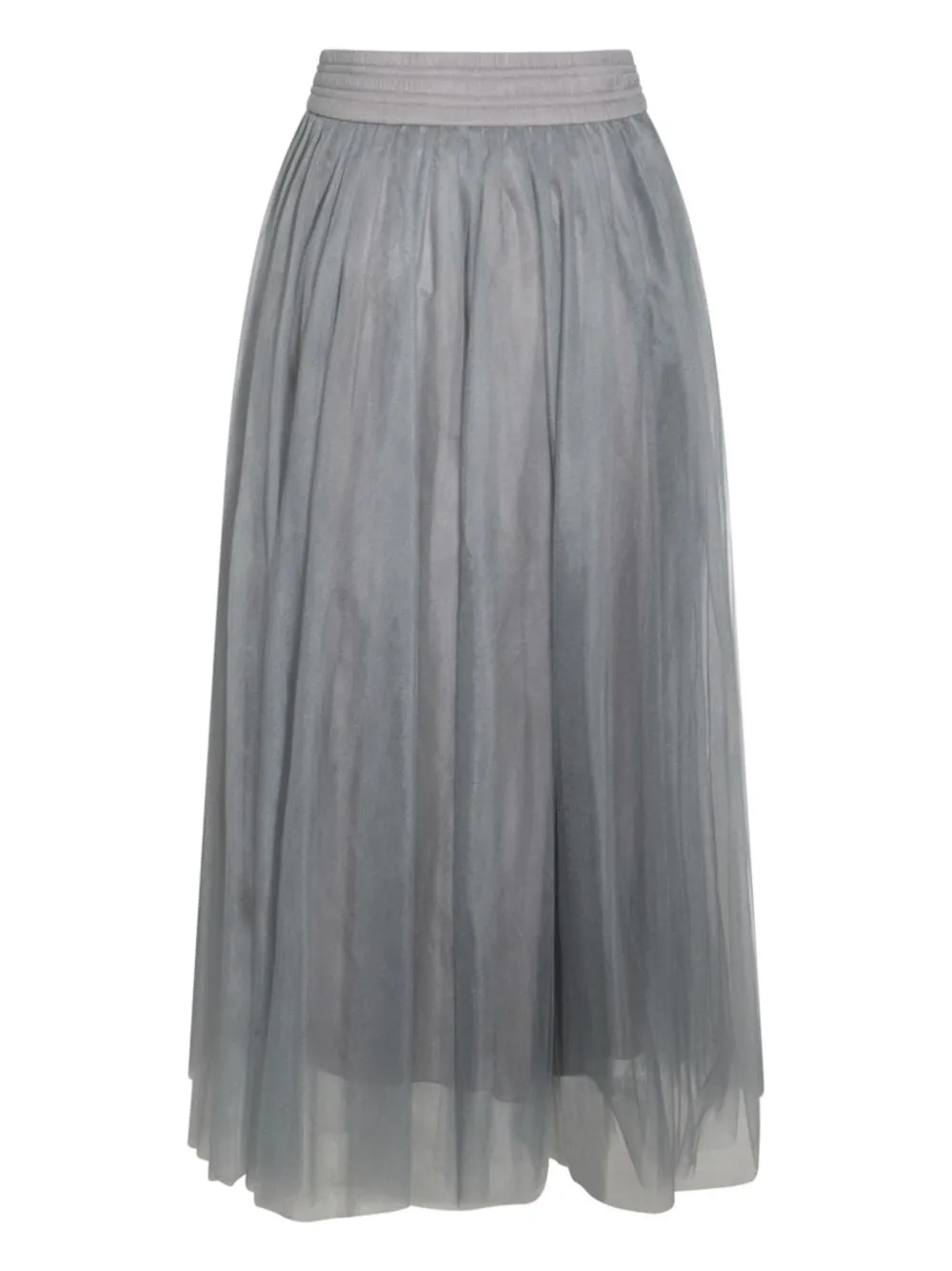 Tulle midi skirt