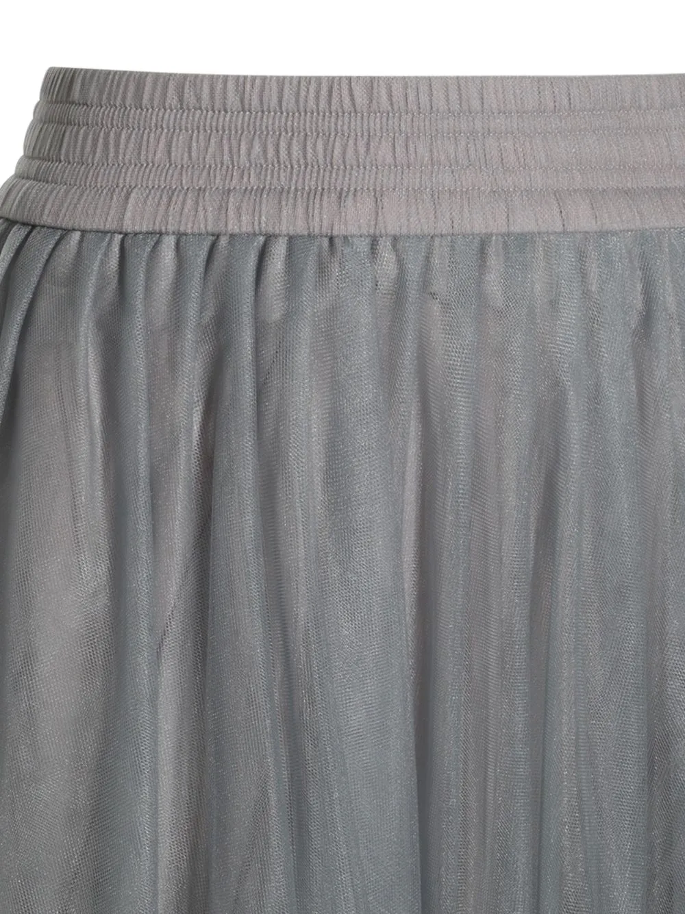 Tulle midi skirt