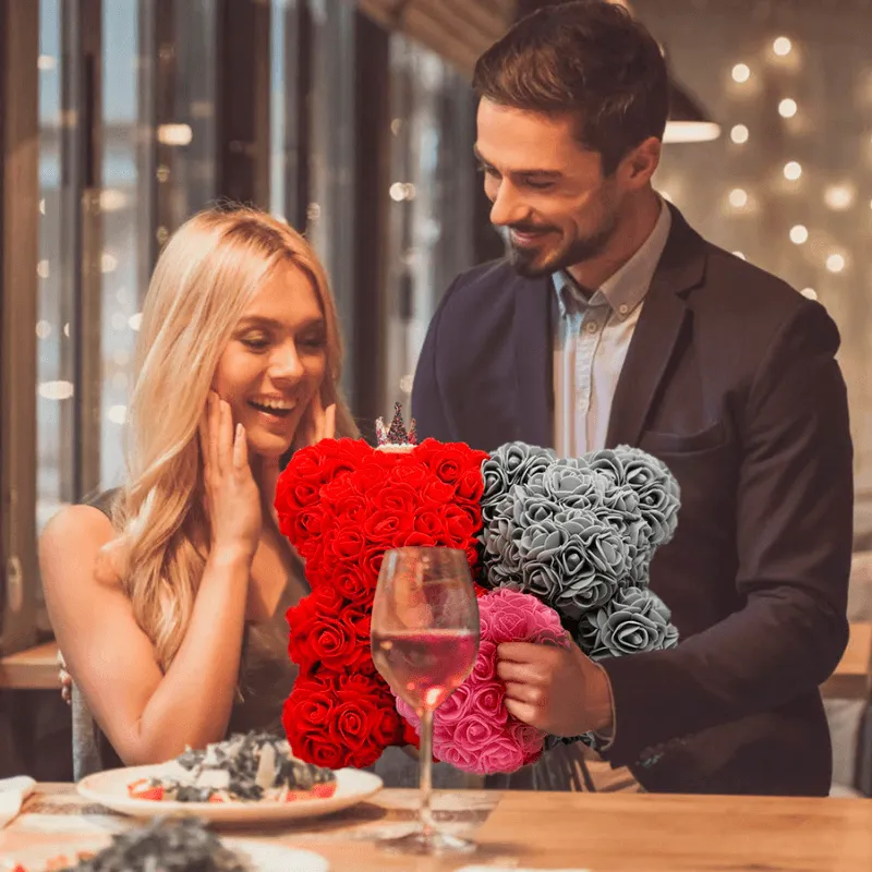 Two Rose Bears – Perfect Romantic Gift For Any Occasion