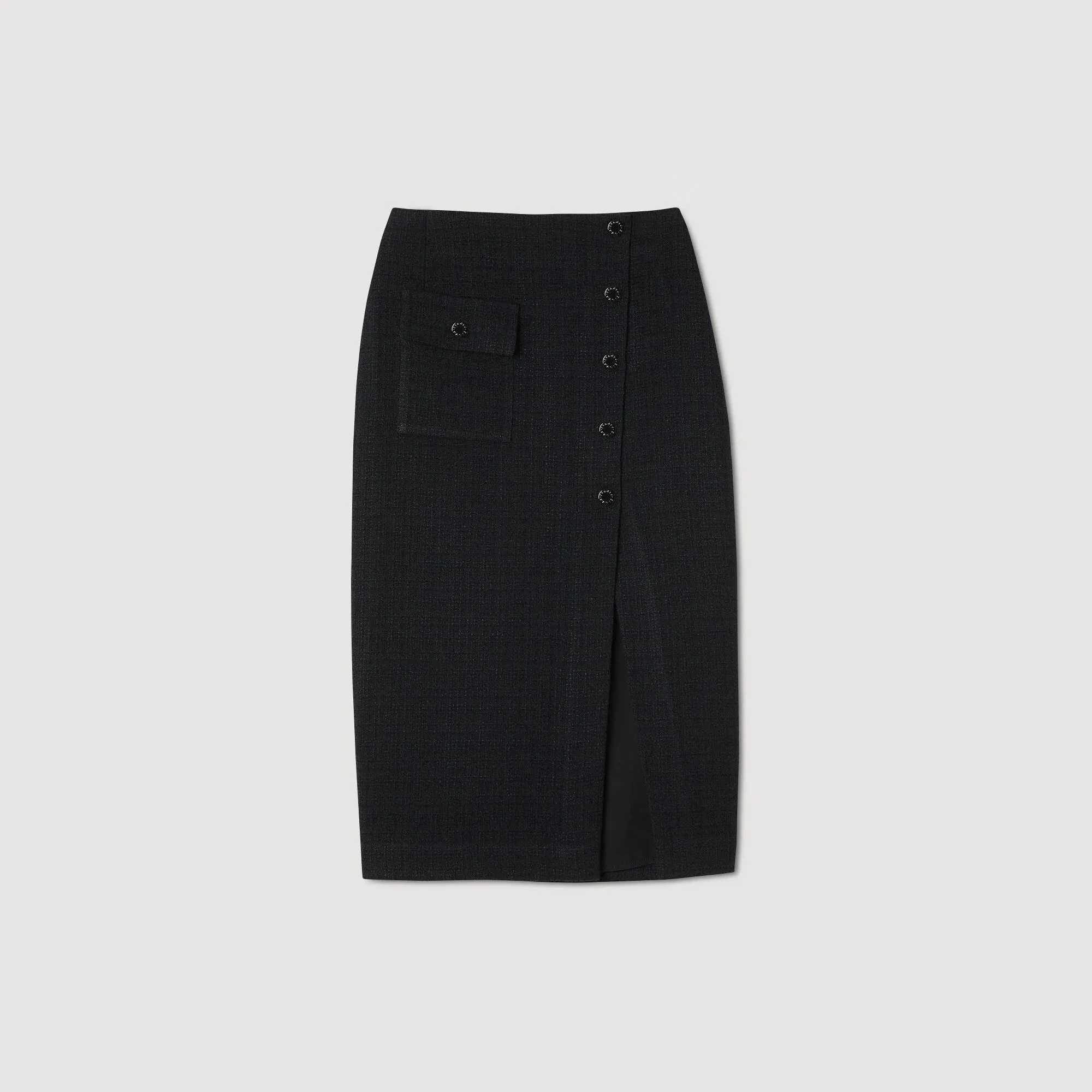 Tzara Leopard Skirt Orange / Black