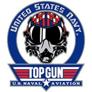 US Military Navy Top Gun Fighter Pilot Pin