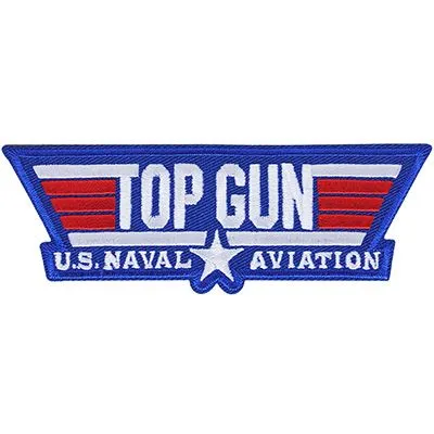 US Military Navy Top Gun Logo Patch