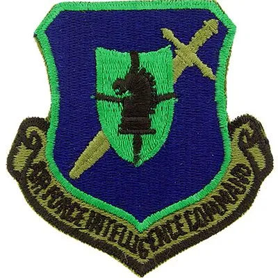 US Military USAF Intelligence Command Subdued Patch