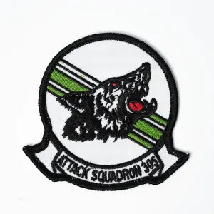 US Military USN Attack Squadron 305 Iron On Patch