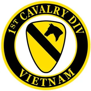 US Military Vietnam 1st Cavalry Division Patch