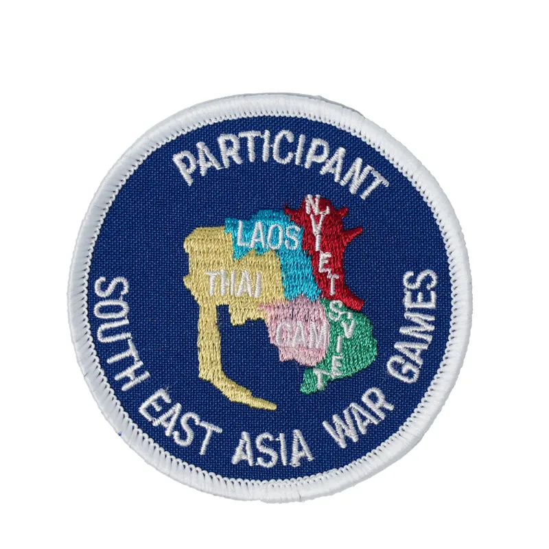 US Military Vietnam Participant South East Asia War Games Iron On Patch