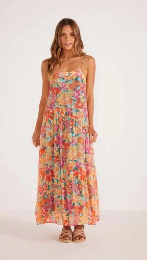 Valla Tier Midi Dress