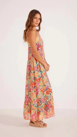 Valla Tier Midi Dress