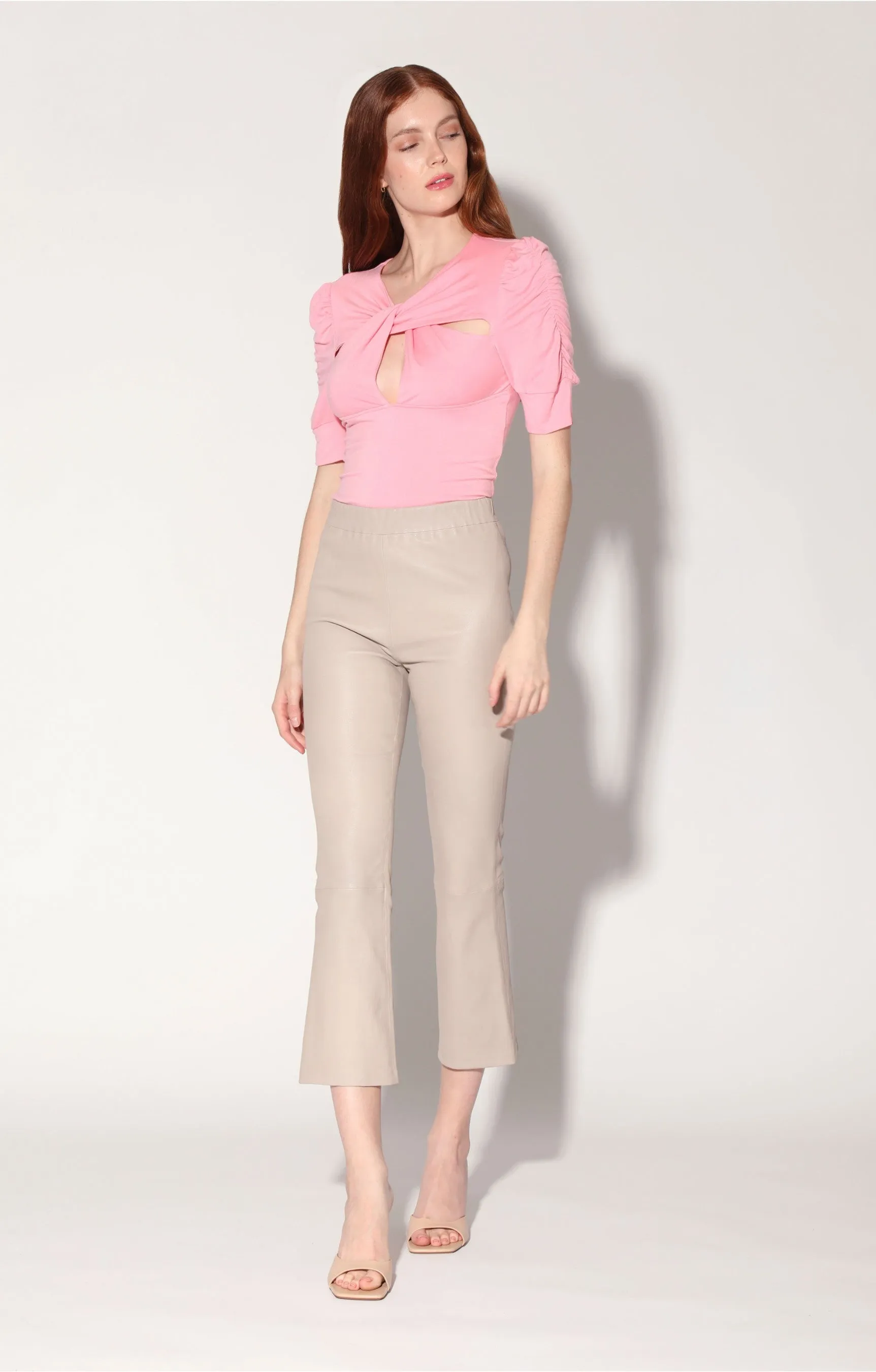 Vavoom Edition Lori Pant, Dove - Leather by Walter Baker