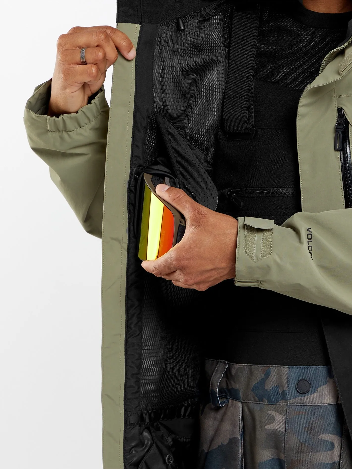Veste Gore-Tex L - LIGHT MILITARY