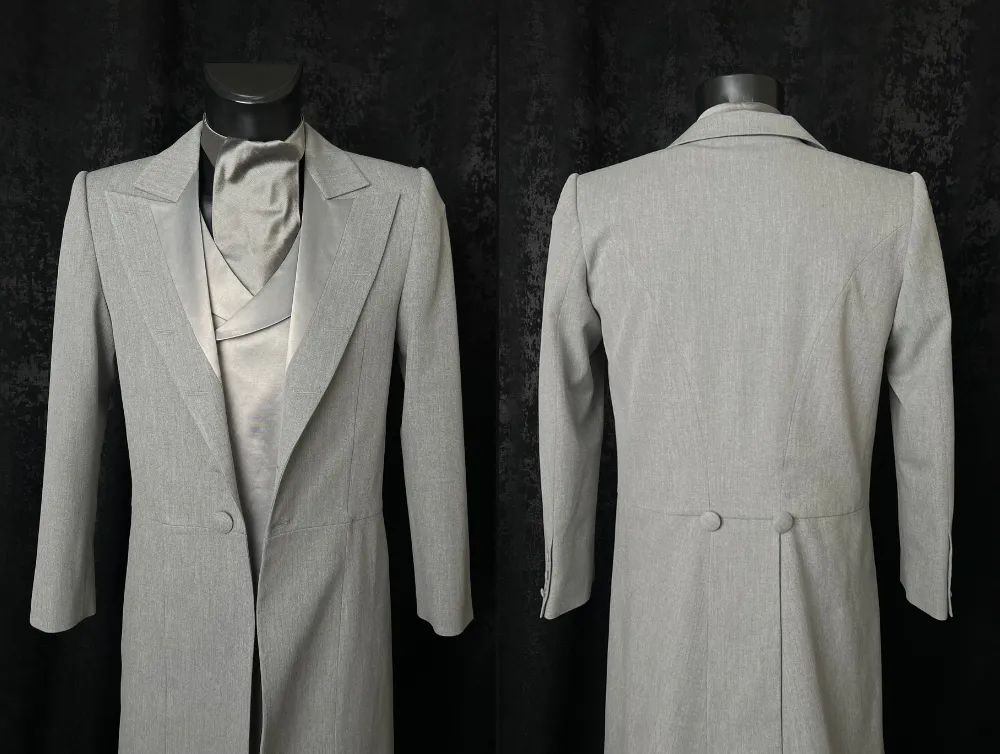 Victorian Bram Stoker's Dracula Grey Wool male costume