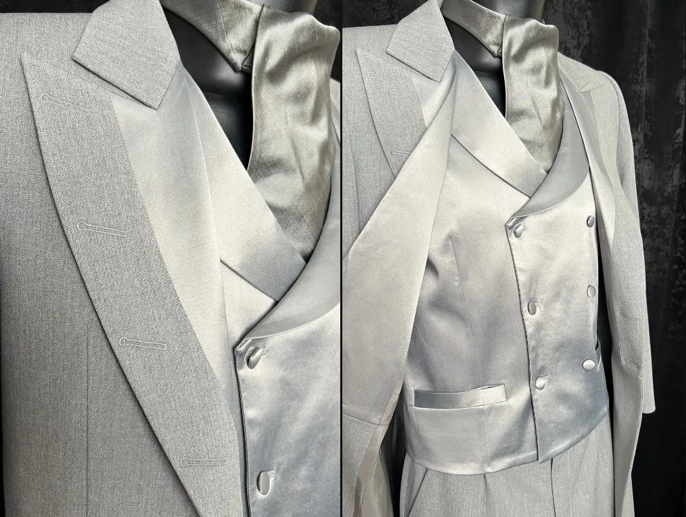Victorian Bram Stoker's Dracula Grey Wool male costume