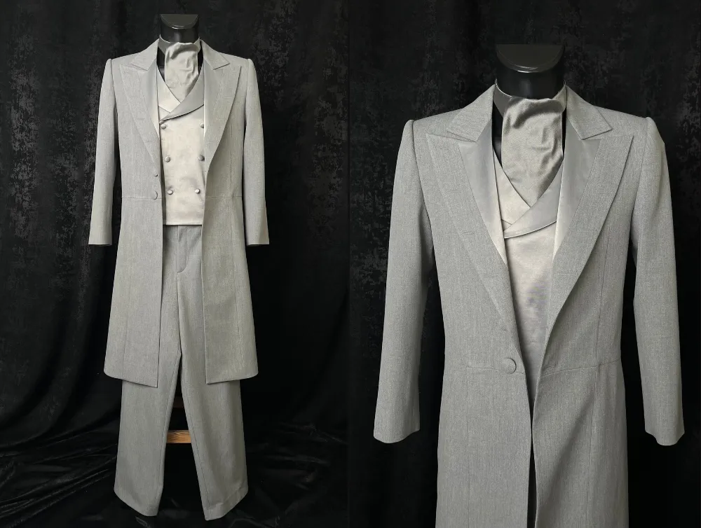 Victorian Bram Stoker's Dracula Grey Wool male costume