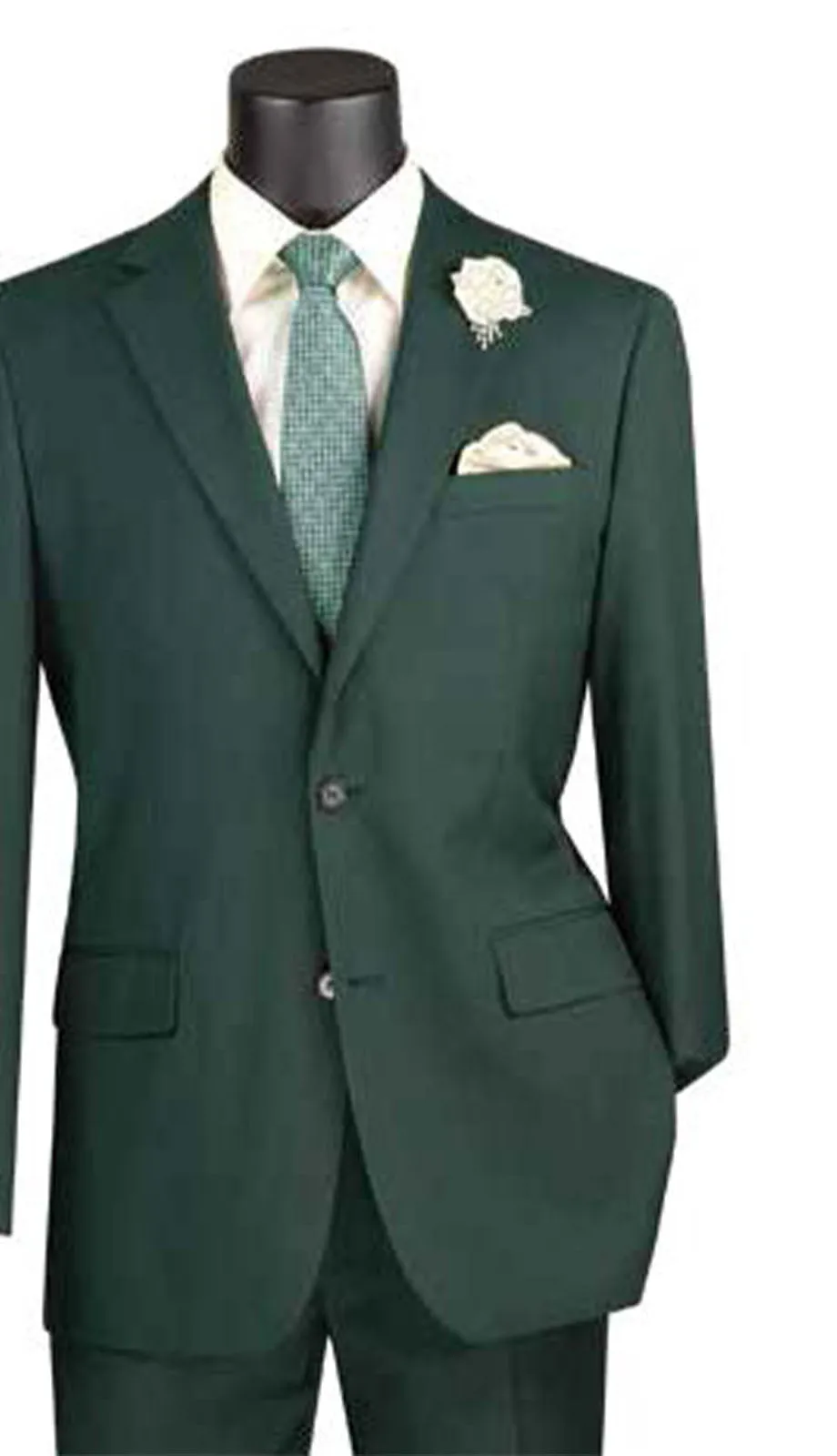Vinci SC900-12-HGRN Mens Suit