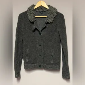 Vintage GAP Washable WOOL Sweater RETRO Cardigan S Women