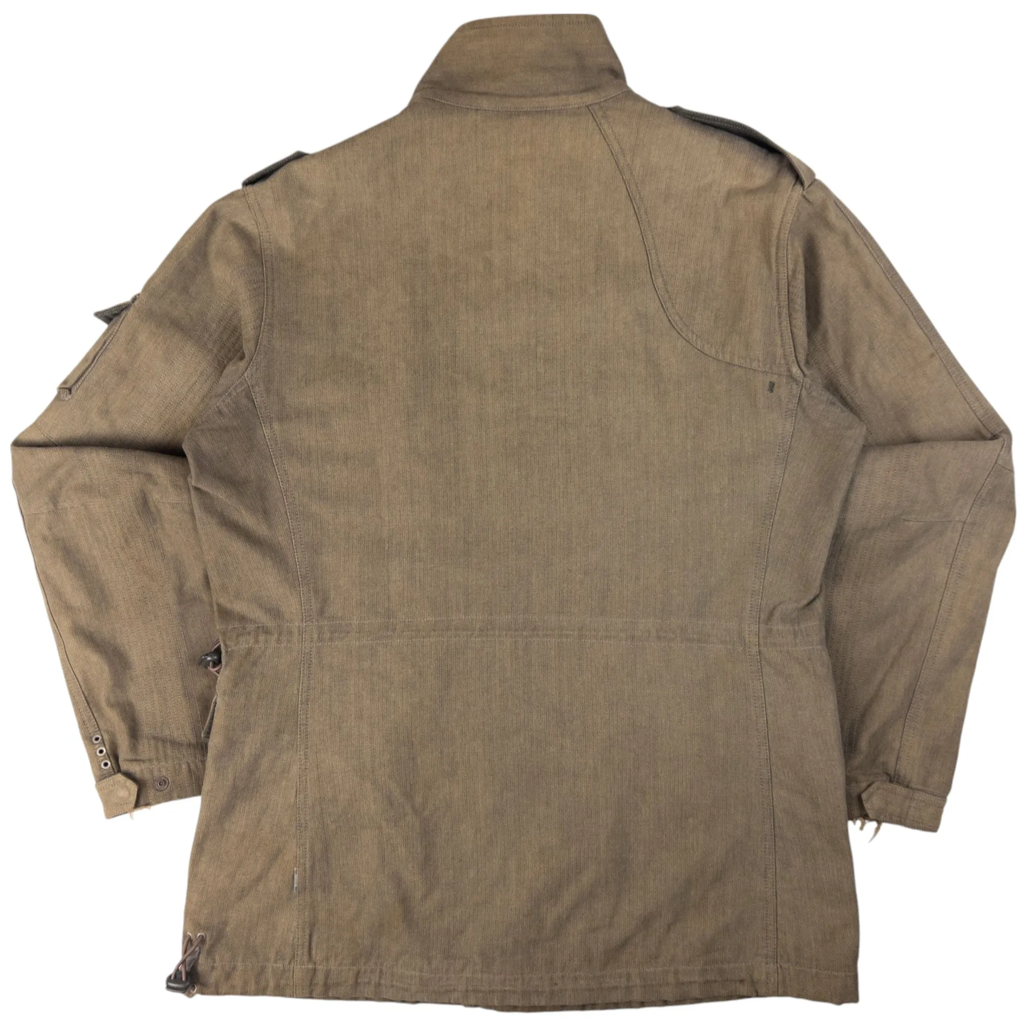 Vintage Maharishi Zip Up Military Jacket Size XL