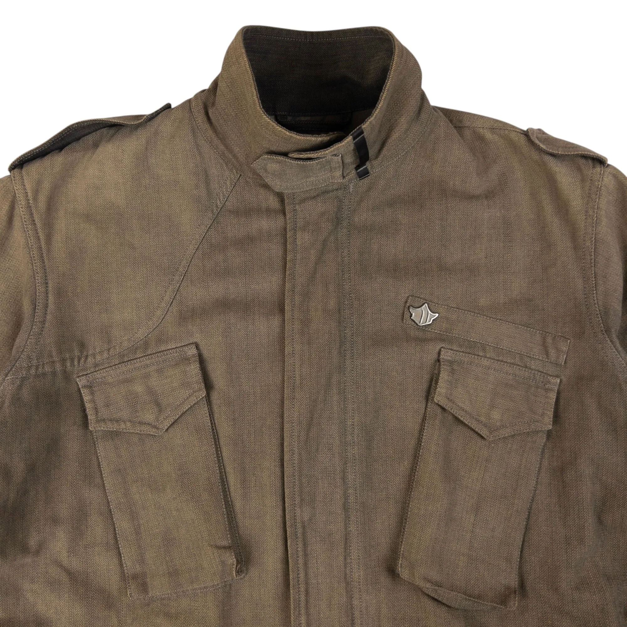 Vintage Maharishi Zip Up Military Jacket Size XL