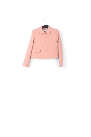 Vintage pink cropped jacket