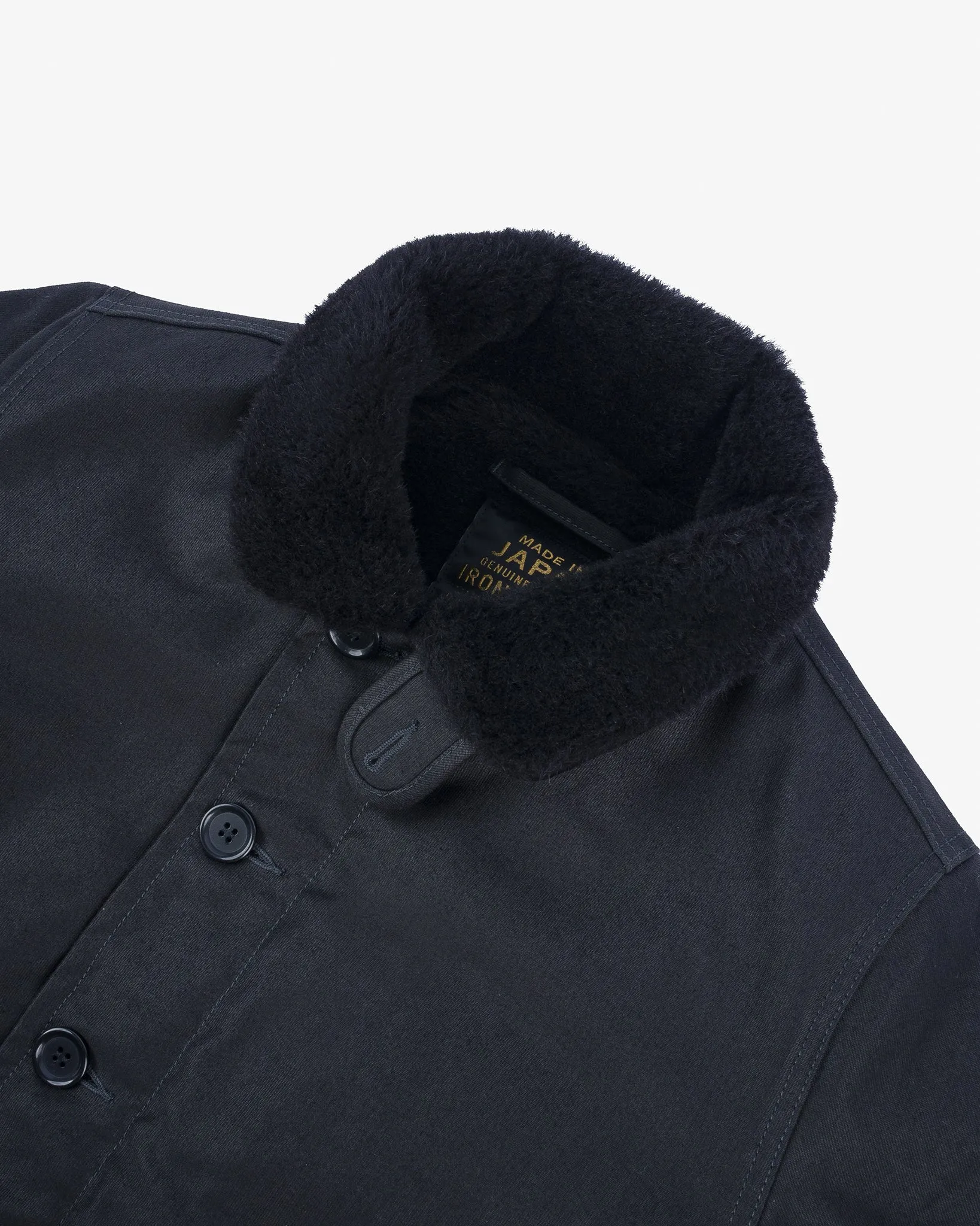 Whipcord N1 Deck Jacket - Black
