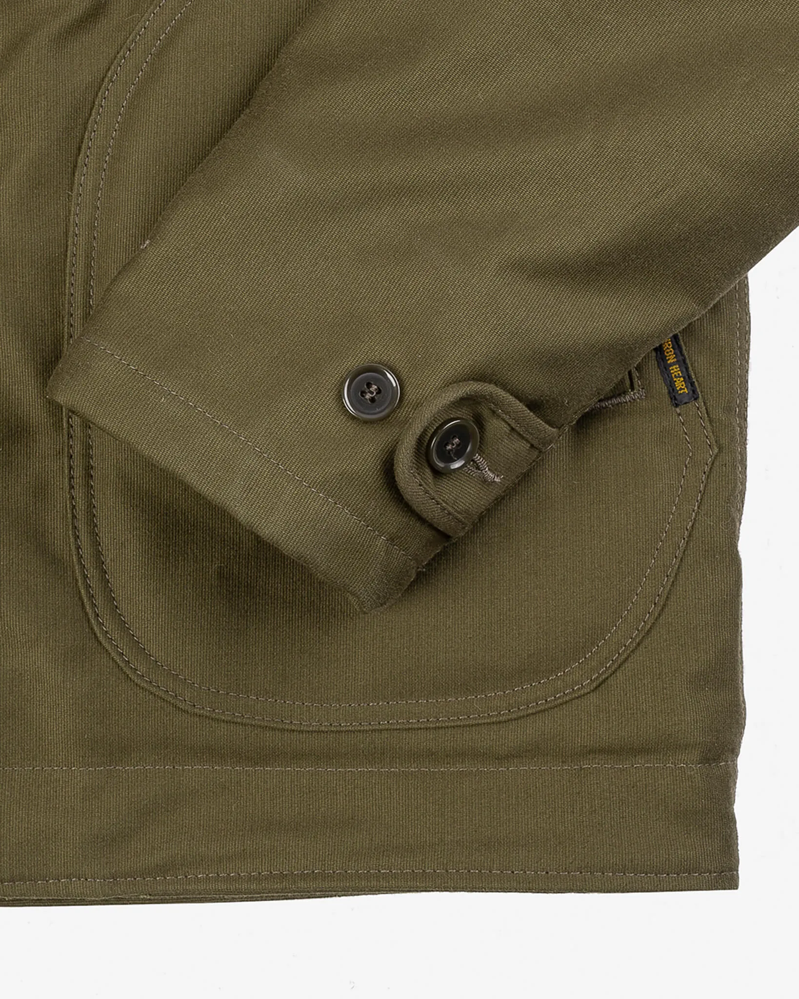 Whipcord N1 Deck Jacket - Olive Drab Green