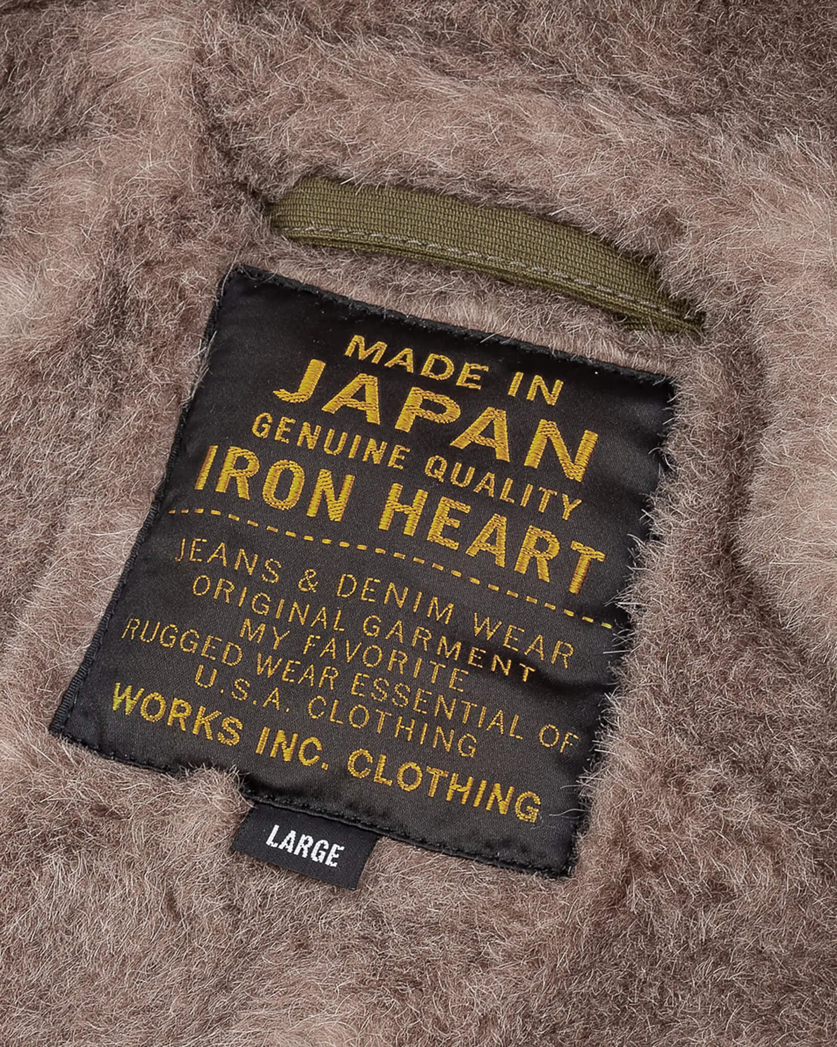 Whipcord N1 Deck Jacket - Olive Drab Green