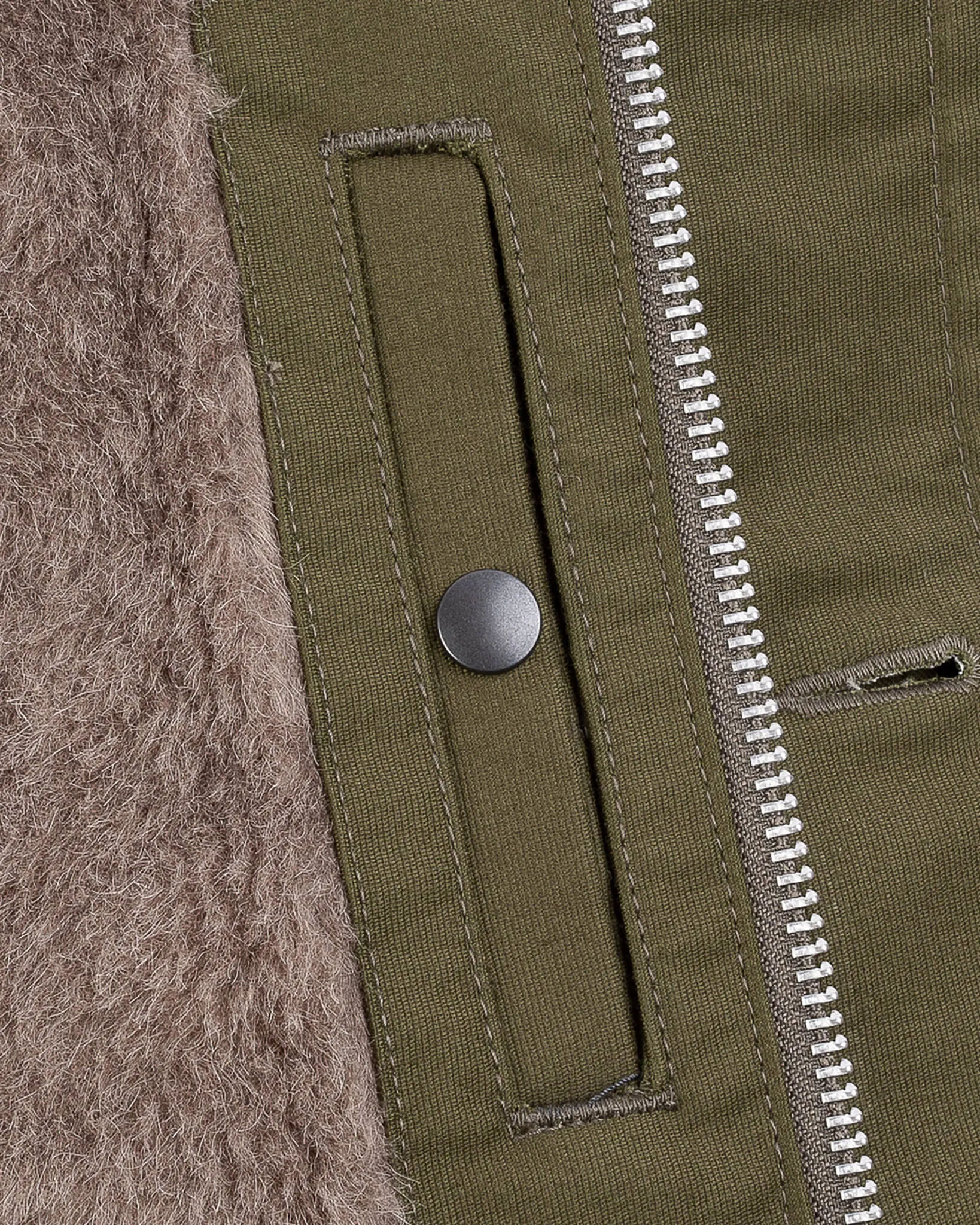 Whipcord N1 Deck Jacket - Olive Drab Green
