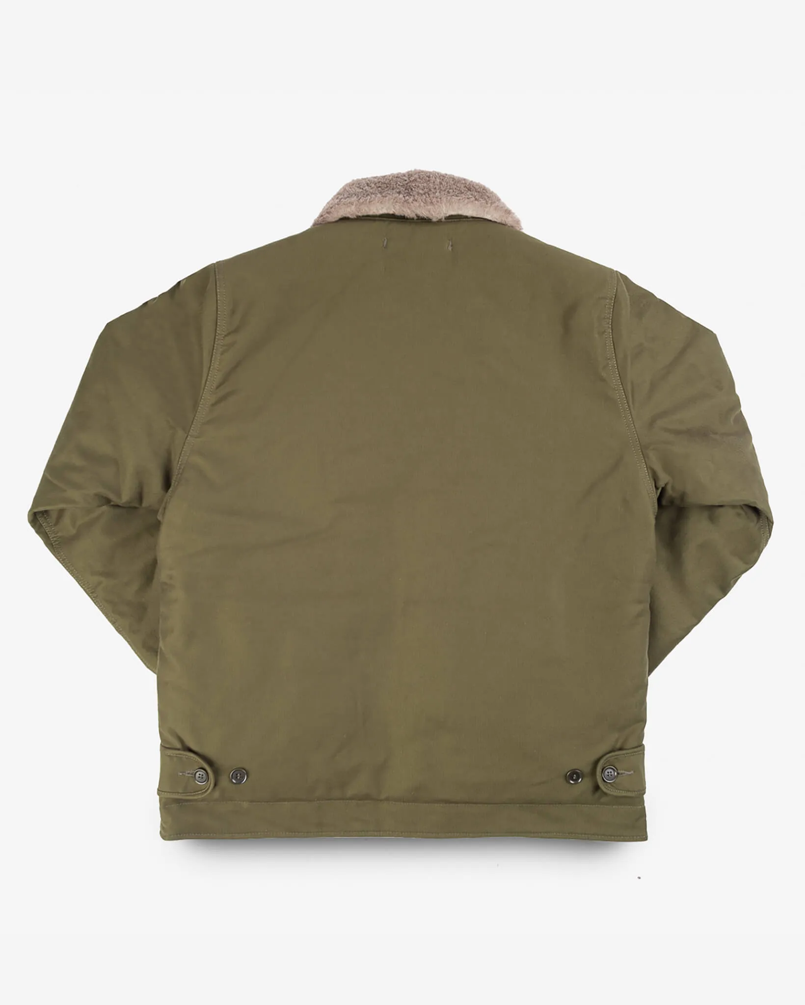 Whipcord N1 Deck Jacket - Olive Drab Green