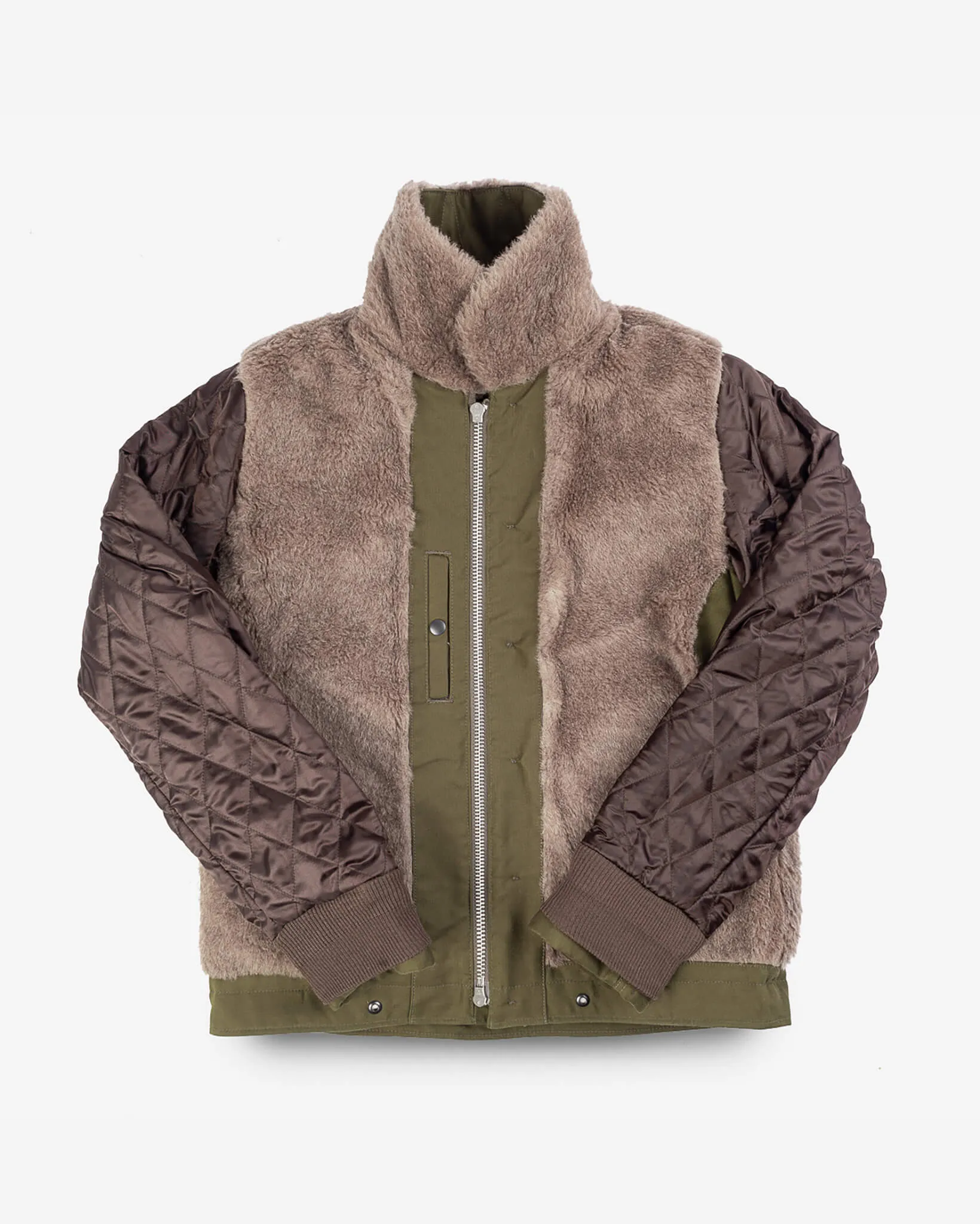 Whipcord N1 Deck Jacket - Olive Drab Green