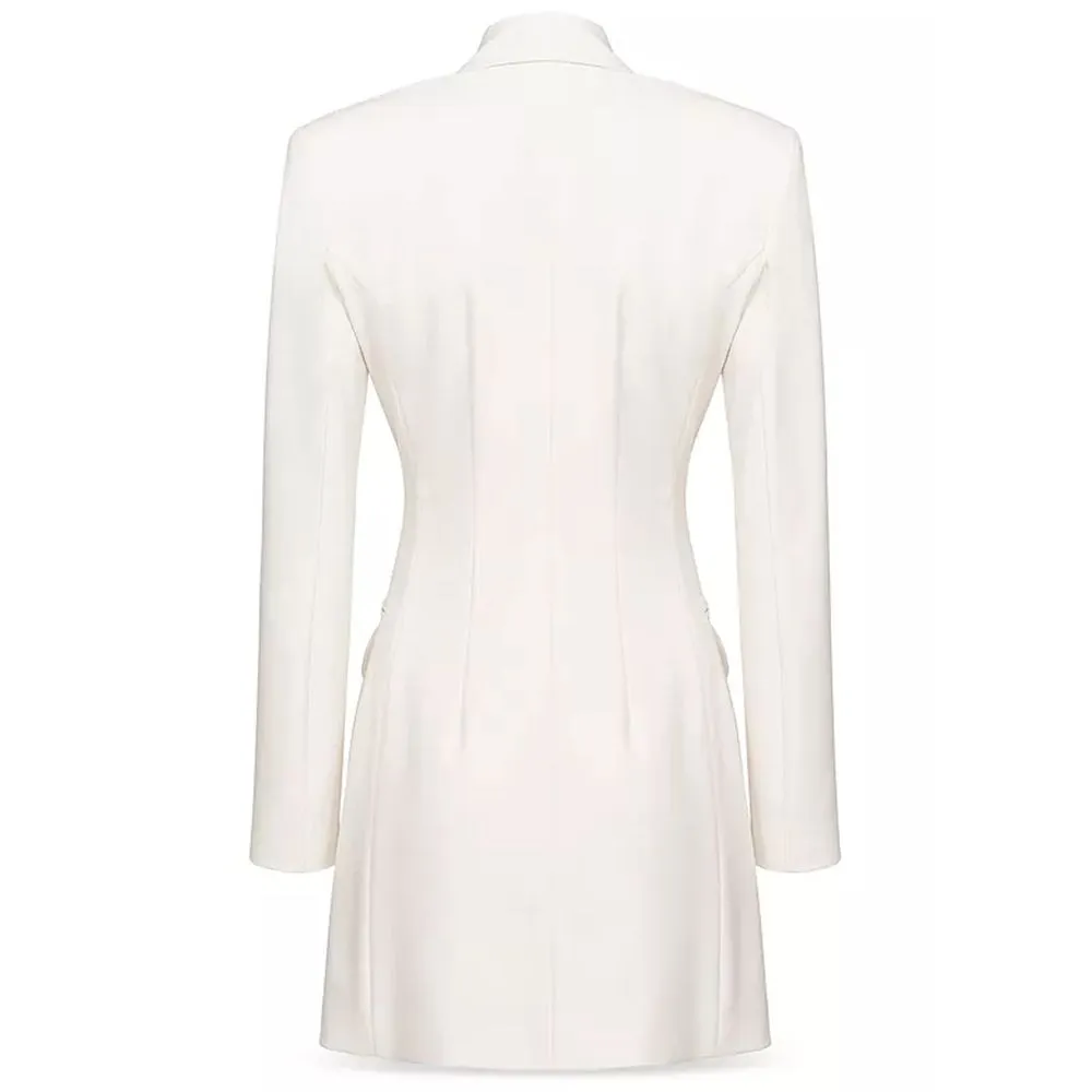 White Polyester Suits & Blazer