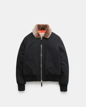 Women's  Flyer's Club Jacket - Black Kodiak