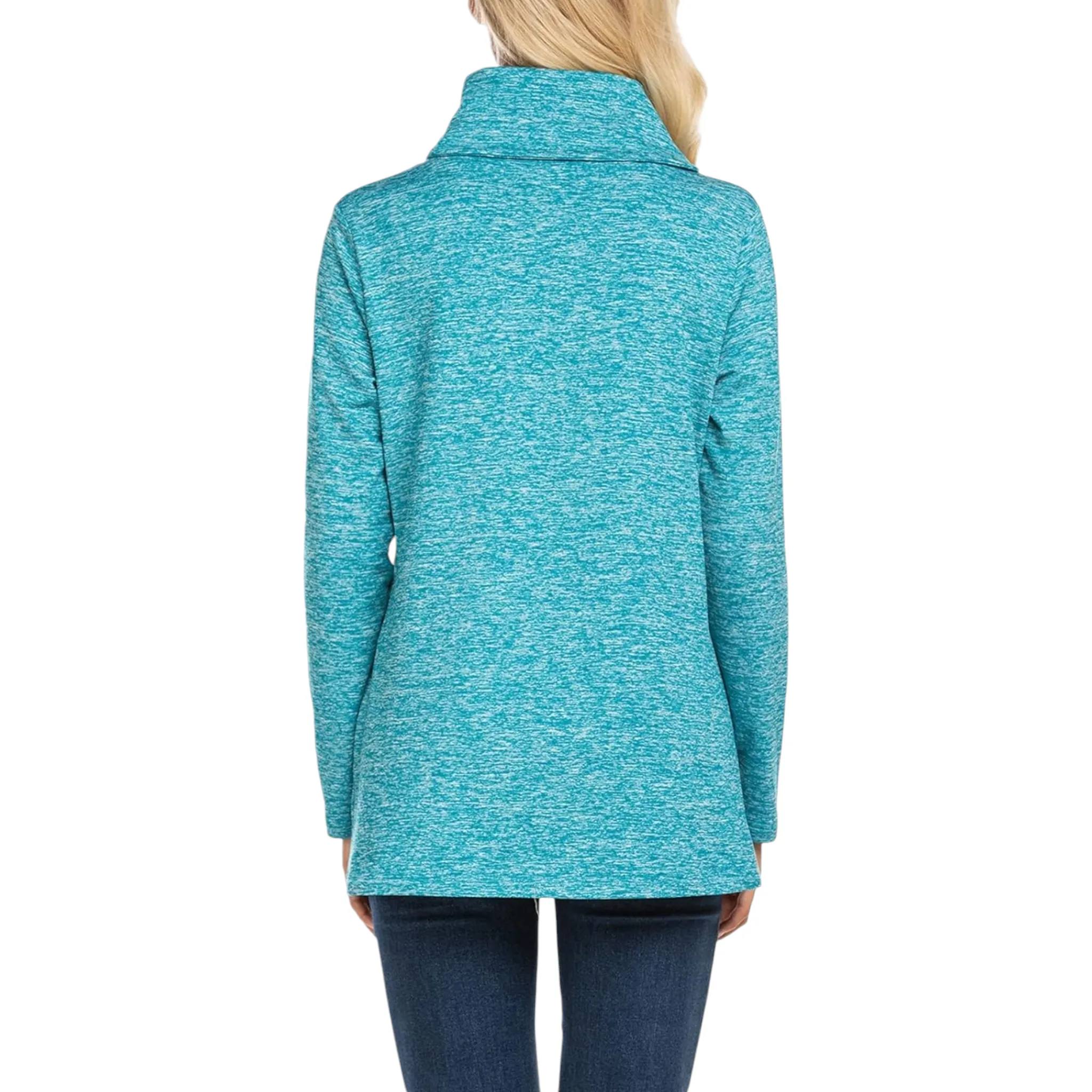 Women's High Neck Sweatshirts 'Ysoea' Long Sleeve Blouses