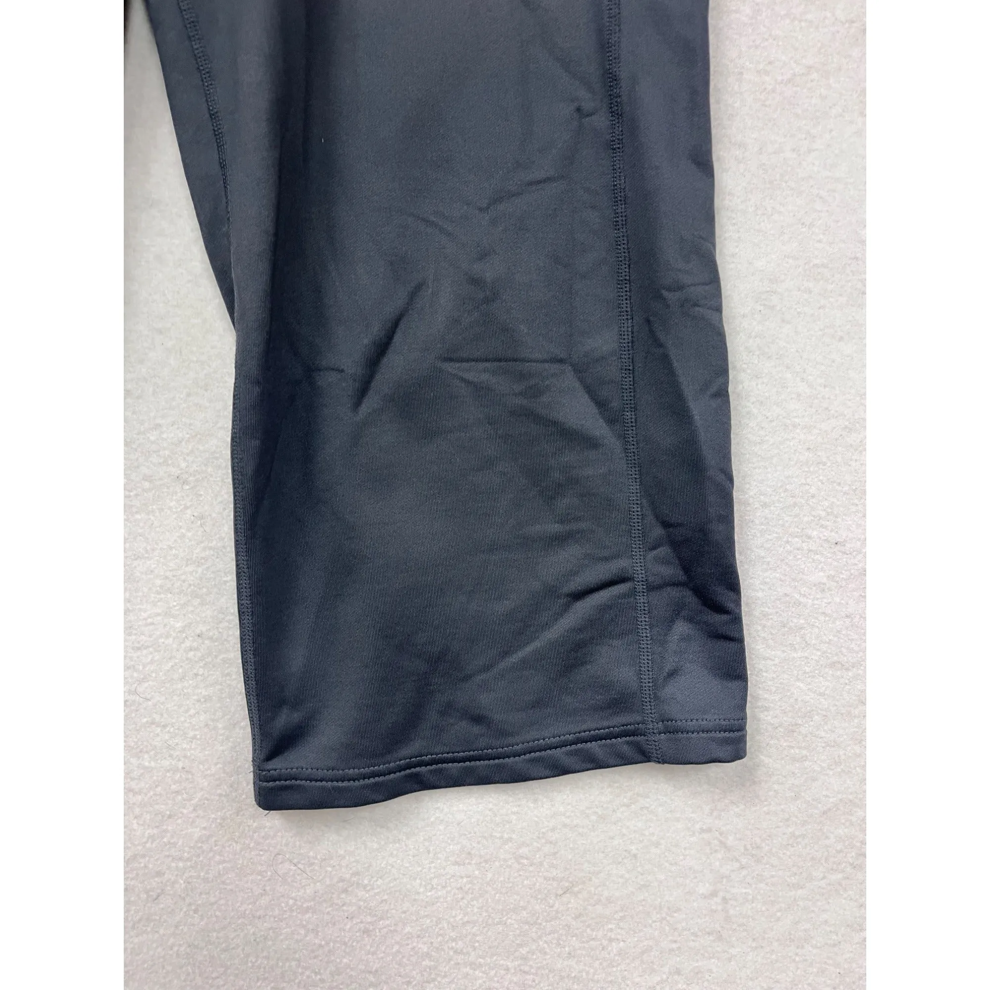 Women’s Medium Athelta Wide Leg Yoga Pants In Black #6827