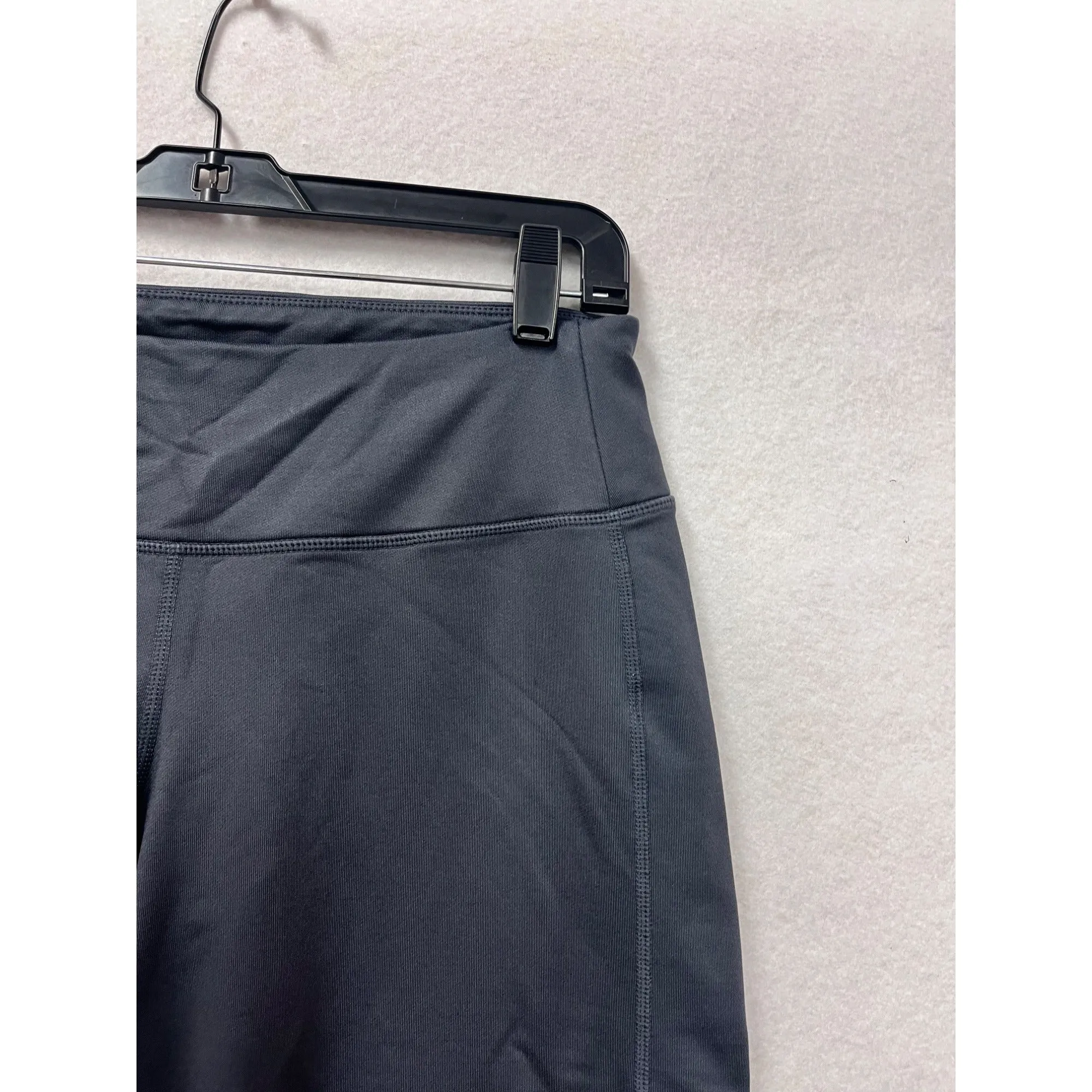 Women’s Medium Athelta Wide Leg Yoga Pants In Black #6827
