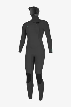 Womens O'Neill Ninja 5/4mm Hooded Chest Zip - Sizes Vary