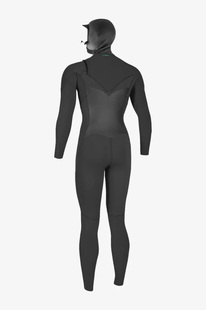 Womens O'Neill Ninja 5/4mm Hooded Chest Zip - Sizes Vary