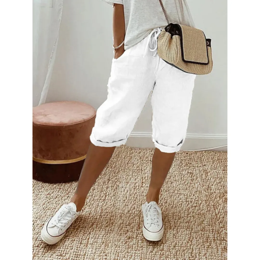 Women's Summer Cropped Pants | Walking