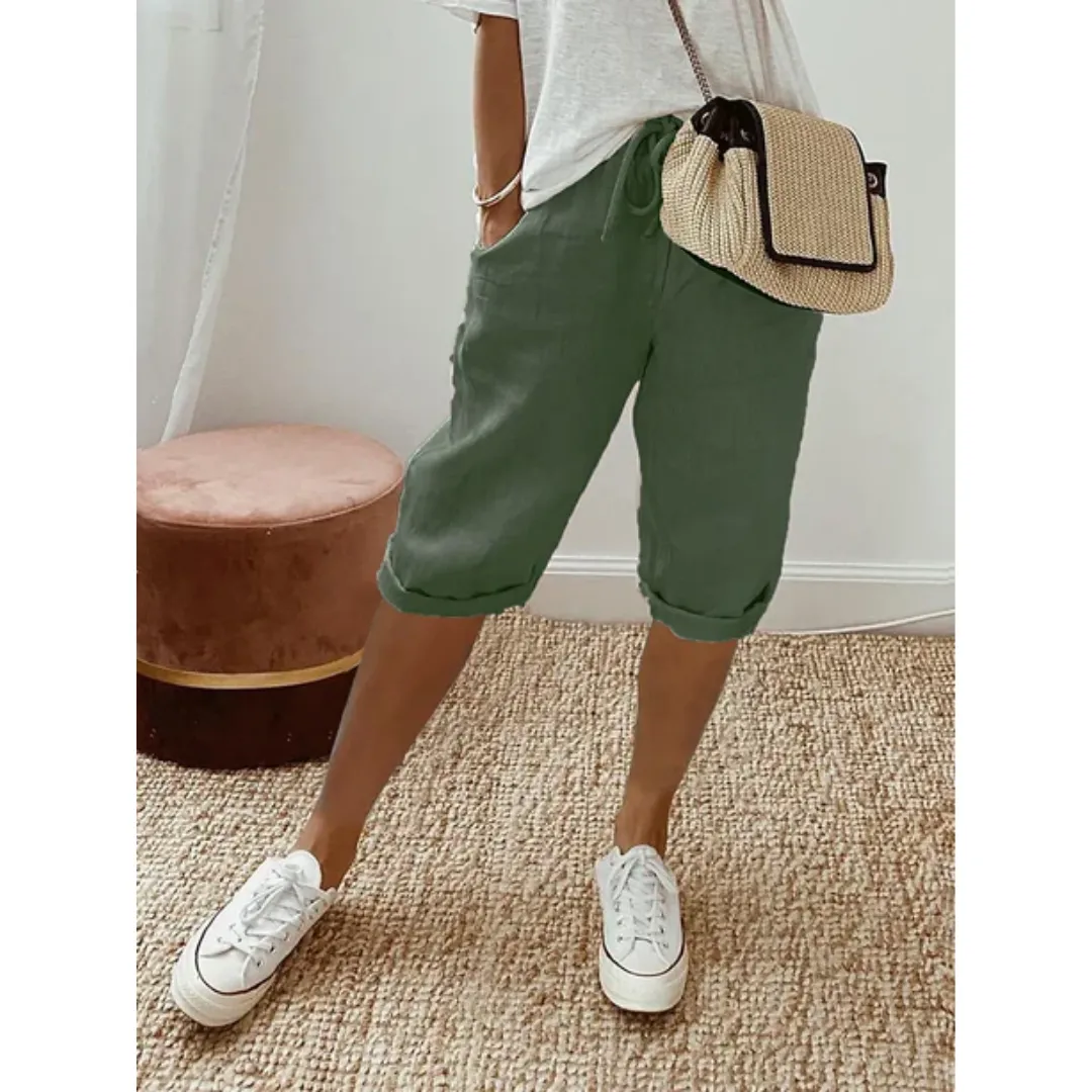 Women's Summer Cropped Pants | Walking