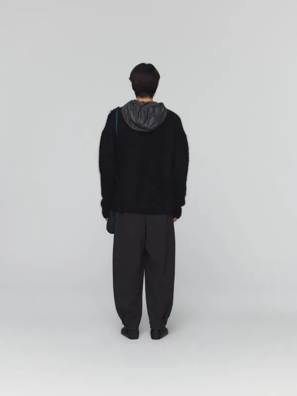 WOOL SHIRRING PANTS