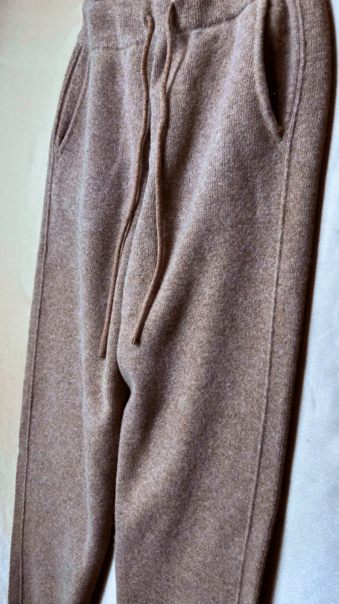 Woolly Luxe Sable Jogger