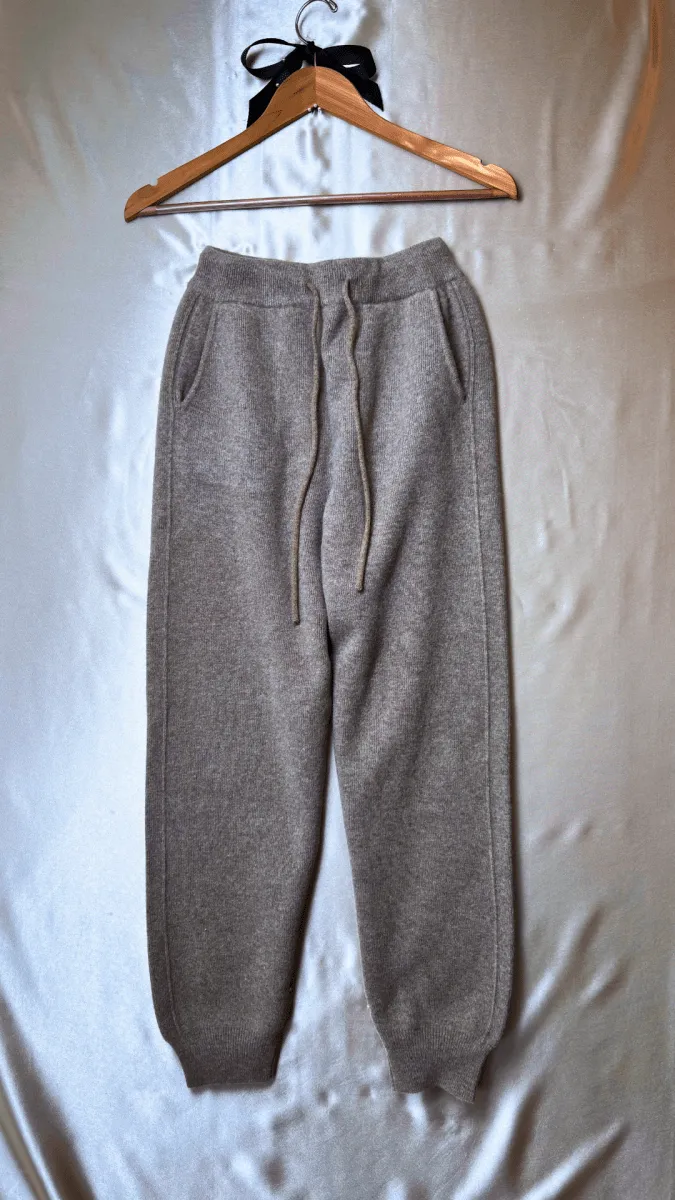 Woolly Luxe Sable Jogger