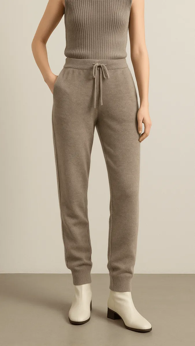 Woolly Luxe Sable Jogger