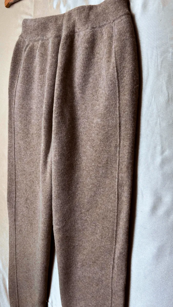 Woolly Luxe Sable Jogger