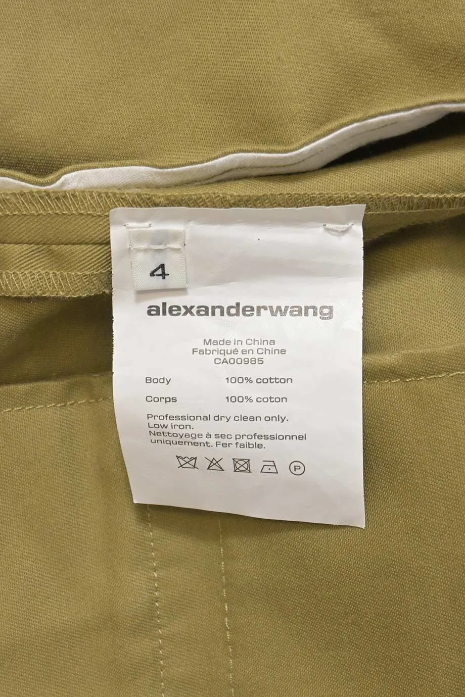 [WW44454] Alexander Wang | Cropped Pants